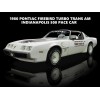 1980 Pontiac Firebird Turbo Trans Am New Metal Sign: Indy 500 Pace Car