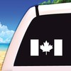 Canada Flag Canadian - Vinyl Decal Sticker White