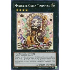 YU-GI-OH! - Madolche Queen Tiaramisu (AP06-EN022) - Astral Pack: Booster Six - Unlimited Edition - Common