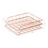 EXERZ Paper Sorter, Pack of 2, Stackable Trays, Desk Organiser,