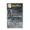 Guru Kaizen PTFE Coated Spade End Barbless Hooks Size 10