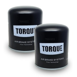 Torque 2 Set of 950011 Cartridge for Wabco SS1200 SSTWIN Standard & Bendix AD-SP and AD-is Air Dryer (Replaces Meritor r950011, 950011, Wix 24374) (2 x TR950011)