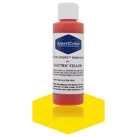 Americolor gel suave Pasta Color Alimentacin, 13.5 onzas, amarillo elctrico