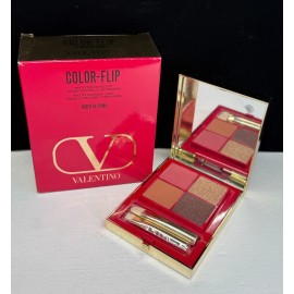 Valentino Color-Flip Multi Look Eye Palette 0.62 oz When In Roma NIB