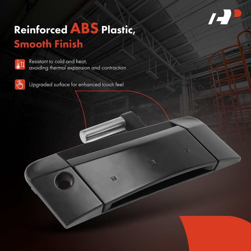 A-Premium Front Driver Side Exterior Door Handle with Keyhole Compatible