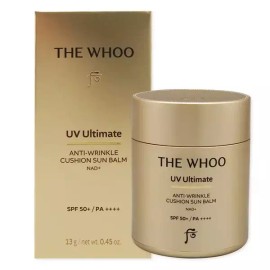 The Face Shop [더후] 유브이 얼티밋 안티 링클 쿠션 선밤 13g [The History of Whoo] UV Ultimate Anti-Wrinkle Cushion Sun Balm 13g