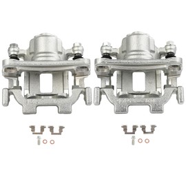 ACZCR 19B6240 19B6241 Rear Left & Right Disc Brake Calipers Assembly w/Bracket Compatible For 2009-2014 2016-2018 For Nissan For Maxima