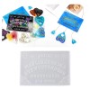Molde De Resina De Silicona Ouija Para Rectángulo
