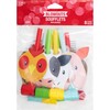 Farm Animals Party Blowers, 48 Count