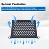GeeekPi 0.5U Heavy Duty Server Rack Shelf for DeskPi RackMate