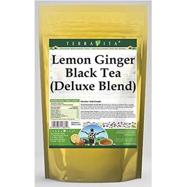 Lemon Ginger Black Tea (Deluxe Blend) (50 Tea Bags, ZIN: 537441) - 2 Pack