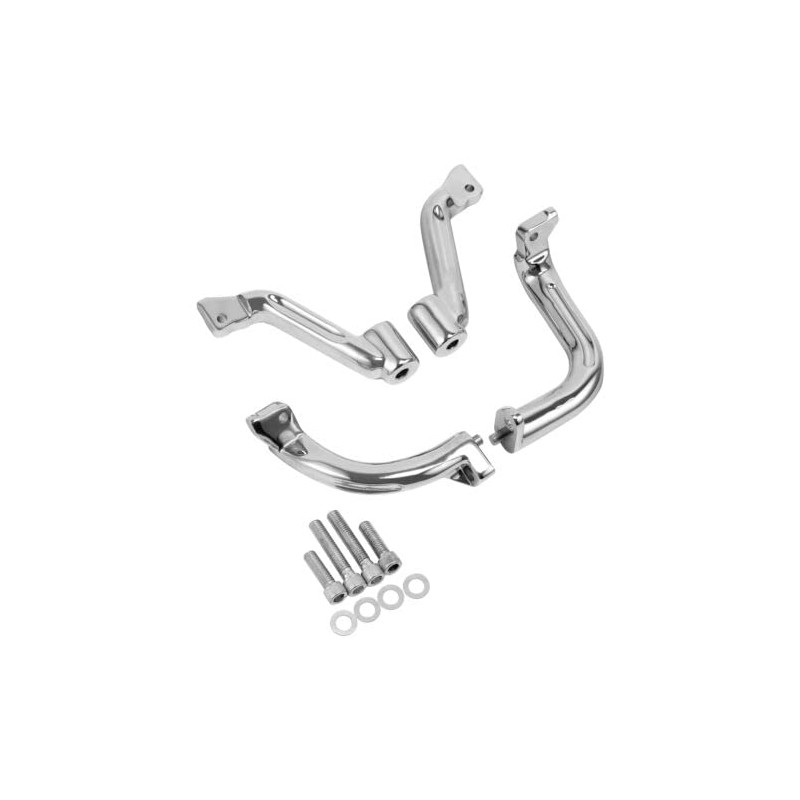 TCMT Rider Driver Floorboard Footboard Bracket Kit Fit For Harley