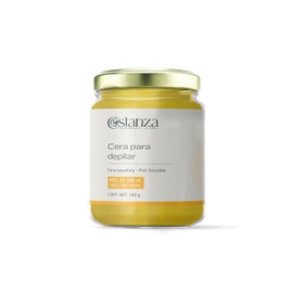 HEBBE - Cera Española Miel 2 piezas | Exfoliante Natural | Retira Impurezas | Minimiza Crecimiento Vello | Ideal para Todo Tipo de Piel | Formula Mejorada y Natural.