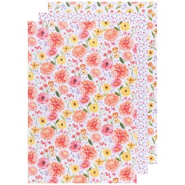 Now Designs Floursack - Juego de Toallas de Mano de algodón de Secado rápido, 3 Unidades, 20 x 30 Pulgadas