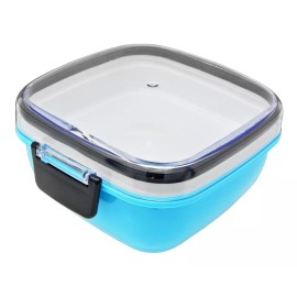 Aquila Recipiente Para Alimentos Lunch Box Azul - Lb6834