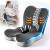 KIROGILY Cojin para Coxis y Ciatica Lumbar, Cojines para Silla