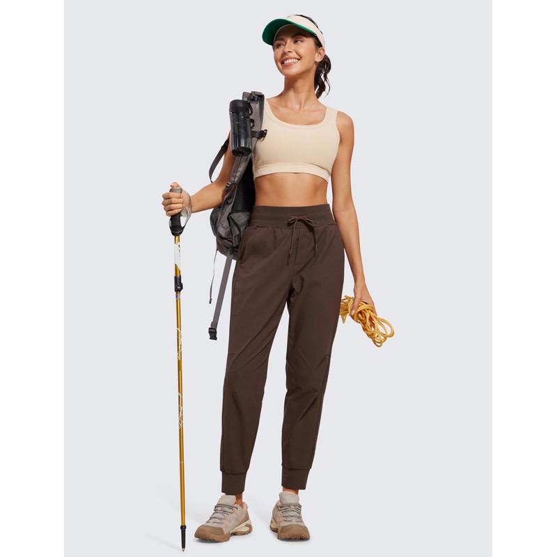 CRZ YOGA Lightweight Pantaloni Trekking 70cm Marrone-Caramello 46