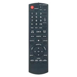 Replacement Remote Control for Panasonic CD Stereo System SC-PM5DB N2QAYB000393