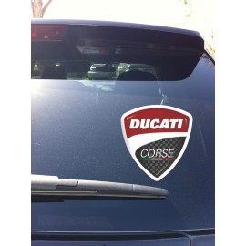 DD 18-08 Ducati Corse Logo Window vinyl sticker decal  - 6 in
