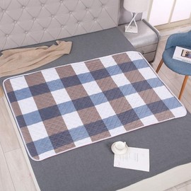 Pack of 2 Extra Large Reusable Incontinence Bed Pad | Absorbent Washable Bed Mattress Protector 80 X 120cm | Bed Wetting Protect / Training Adults or Children Protection & Elderly Living Aid Plaid