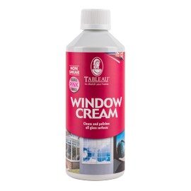 Tableau Window Cream, Cleans And Polishes All Glass Surfaces, 500ml