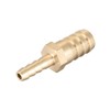 sourcing map Brass Reducer Barb Hose Connector Adapter 12 mm