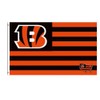 Yerchic Bengals Flag Cincinnati Strips Banner 3 * 5ft for