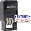 ZIGEL D50 Date Stamp with Entered - Self Inking Date