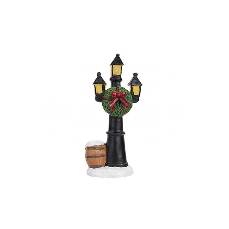 Widdle Gifts Christmas Fairy Garden Winter Lamp Post 13cm