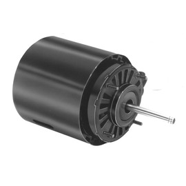 Fasco D471 3.3" Frame Open Ventilated Shaded Pole Refrigeration Fan Motor with Sleeve Bearing, 1/20HP, 1550rpm, 208-230V, 60Hz, 1.1 amps