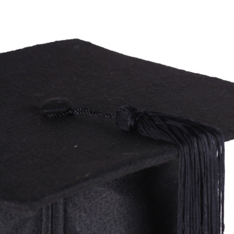 GraduationMall Graduation Cap - Unisex Adults Economy UK Style Felt