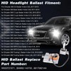 HID Headlight Ballast W/Igniter & D3S Bulb 2011 2012 2013