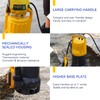 Acquaer 1HP Sump Pump 4948GPH Submersible Drain Pump with Automatic