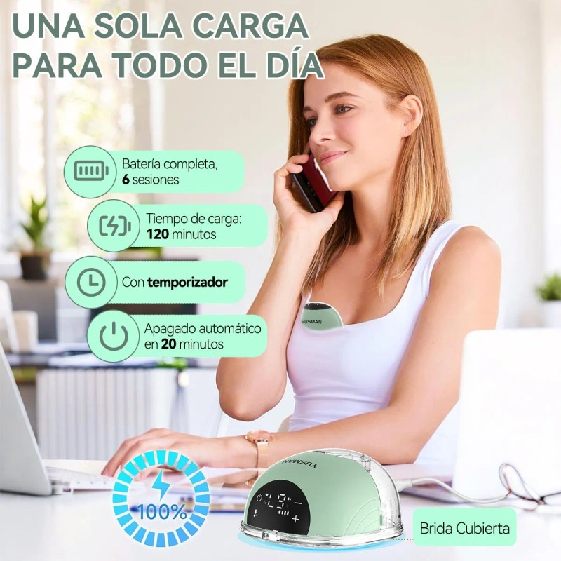 2 Pcs Extractor De Leche Electrico Portátil Manos Libres