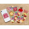 DOM-004 Dom-Dom Hamburger PVC Sticker, Domuzou-kun & Hamburger Chain Menu,