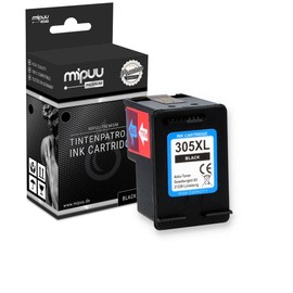 Mipuu XXL Printer Cartridge Compatible with HP 305XXL 305XL 3YM62AE Black Ink for Deskjet 2700 2710 2720 Deskjet Plus 4120 Envy 6000 6020 6420