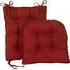 Klear Vu Omega Non-Slip Rocking Chair Cushion, Assembled in USA,