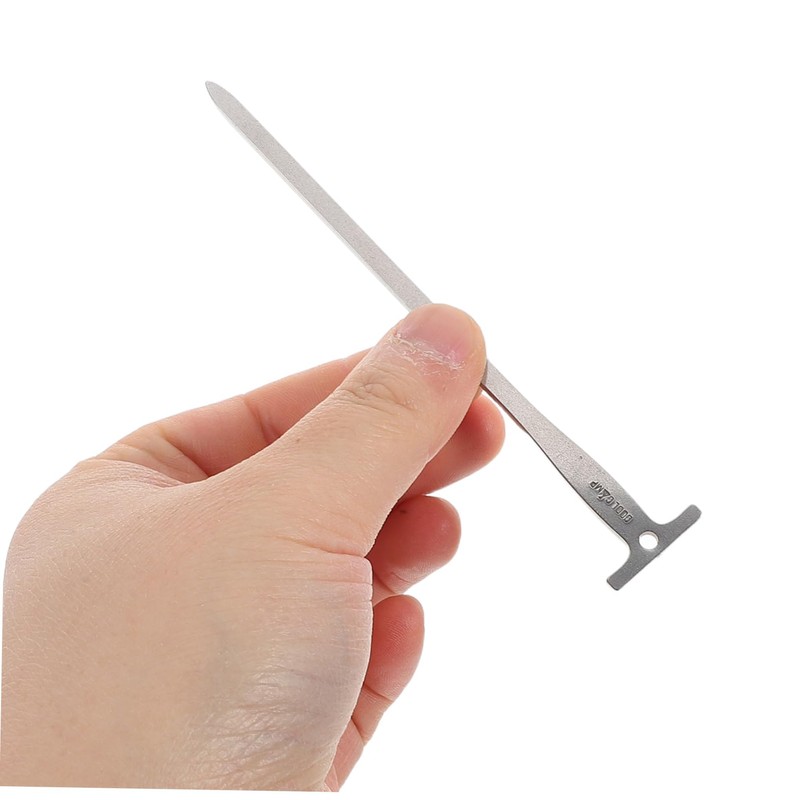 BIUDECO 4 Pack Heavy Duty Tent Stakes Stainless Steel Ground