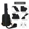 Peicees Small Crossbody Bag for Men Women Mini Sling Bag