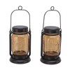 Outdoor Solar Lantern Auto Sensing ABS Glass Soft Warm Light