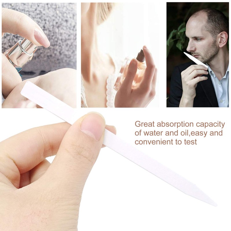 Honbay 100PCS Disposable Perfume Test Strips Classic Style Essential Oils