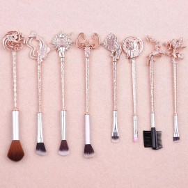 Makeupdoll Shop Set Brochas De Maquillaje De Game Of Thrones Gold Rose