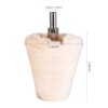 4 Pcs Cotton Buffing Polishing Wheel for Drill White Flannelette