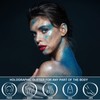 Holographic Face Glitter Gel Body Shimmer Makeup for for Hair,