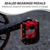 KABON Bicycle Pedal Foldable Non-Slip Bicycle Pedal Set with Reflectors