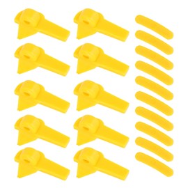 WQAPVHBG 20Pcs Tire Machine Duck Head, 2.16 x 0.95in Manual Tire Changer Duck Head Kit, ABS Tire Machine Plastic Duck Head for Replacing Tires on Cars, Trucks and Motorcycles