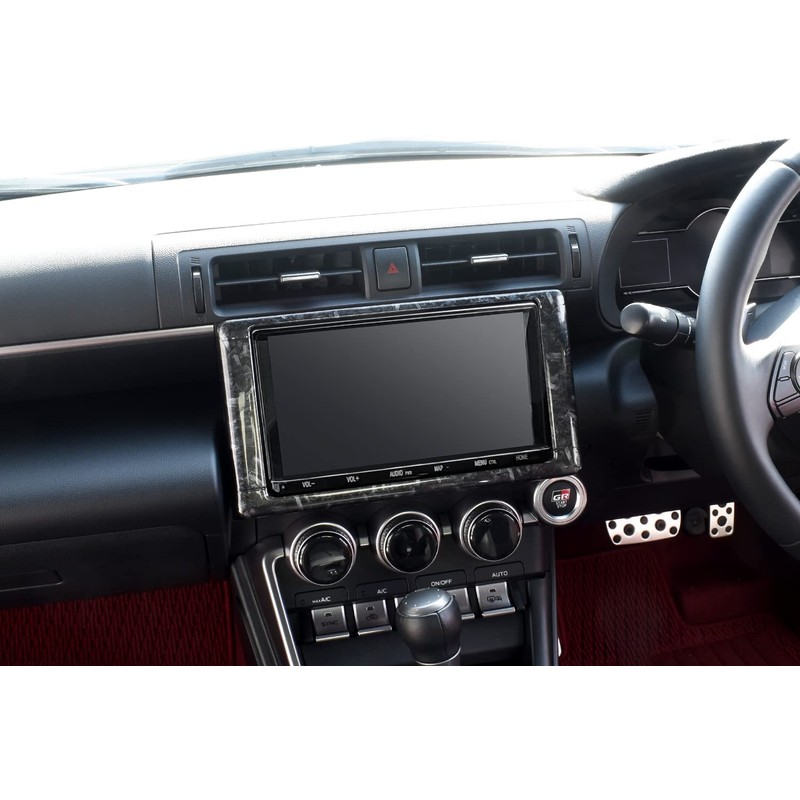 SecondStage Toyota GR86 Subaru BRZ Navigation Panel, 9-Inch, Crushed Carbon