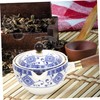 Alipis Portable Tea Sets Rotating Ceramic Teapot Tea Pot Cup