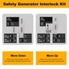 QYZZRS 2 Set Generator Interlock Kit Compatible with Siemens 200