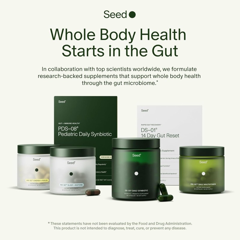 Daily Synbiotic – Prebiotic & Probiotic Supplement for Digestive &